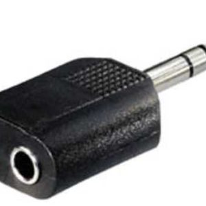 Adaptador 6,3st M - 2x6,3st H