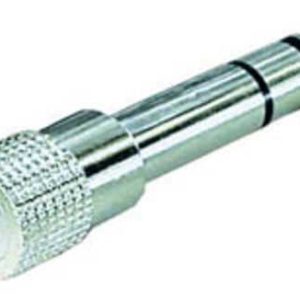 Adaptador 6,3st Macho 3,5st Hembra Platead