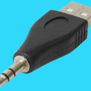 Conecto Adaptador de Usb para Jack Macho Estéreo .