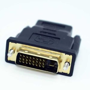 Adaptador Hdmi Fêmea 19 Pinos Para Dvu Macho 24 1