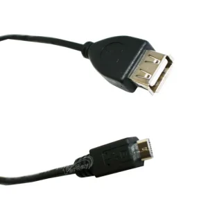 Cabo Usb a Femea Para Micro Usb B Macho 0.30m