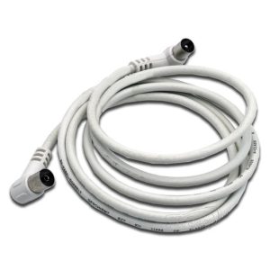 Cable Antena Macho/Hembra Acodado 1,5 Metros