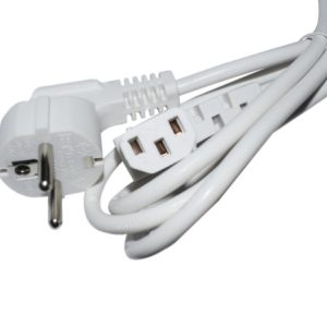 Cable Schuko Macho Acodado - Iec320 C13 Hembra Ac.