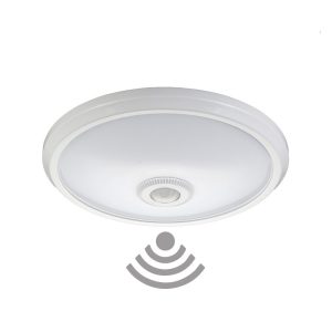 Aplique LED de Superficie com Sensor 16w 1100 Lum.