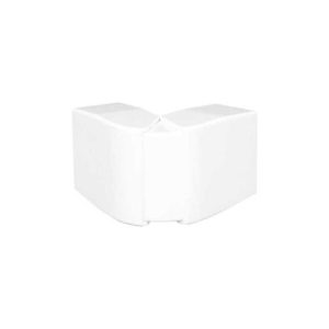 Ângulo Exterior Variável P/Calha 75x20 Branco