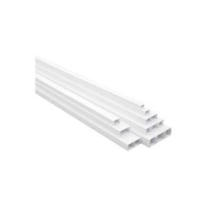 Calha 40x12,5 S/Divisória Adesiva Branca