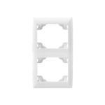 Espelho Duplo Vertical Branco