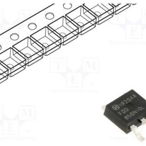 Transístor: N-Mosfet, Unipolar, 100v, 11,1a, 50w,.