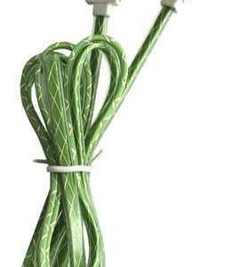 Dados do Android Plano Verde e Cabo de Carregamen.