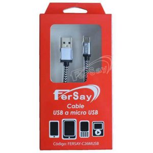 Cabo Usb e Micro Usb Fersay 2.0