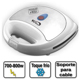 Sandwichera Marca Fersay, Modelo: Snw5020b, Color.