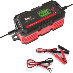 KACH10 Carregador e manutenção de baterias 6V / 12V KAISE