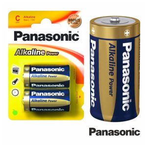 LR14AP Pack 2x Pilhas alcalinas Panasonic Alkaline Power