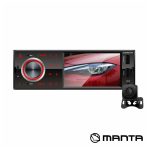 RS5502 Auto Rádio FM USB, Micro SD, AUX e Bluetooth c/ camara + Ecrã LCD 4, 4x 50W, Comando