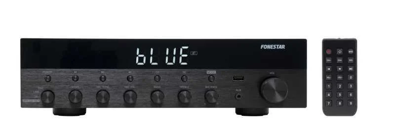 AS-3030 Amplificador stereo Hi-Fi - Bluetooth, USB/MP3/FM 2x30w rms