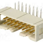 Tomada, Idc, Macho, Pin: 16, Angulares 90°, Tht, .