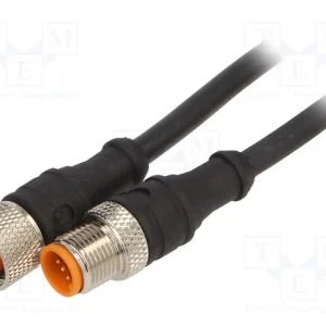 Cabo de Conexão, M12, Pin: 5, 5m, Ficha, 60vac, 4.