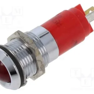 Luz Indicadora: Led, Pisca, Vermelho, 3,5÷13vdc, .