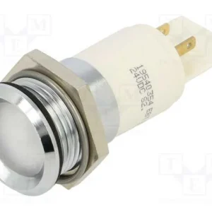 Luz Indicadora: Led, Vermelho/Verde/Amarelo, 24vd.