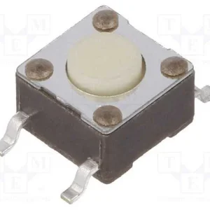 Microinterruptor Tact, Spst-No, Pos: 2, 0,05a/24v.