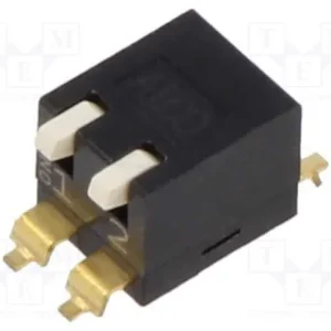 Interruptor: Dip-Switch, Quantidade de Secções: 2.