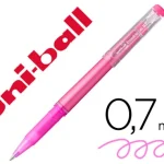 Rolo Gel Borrável Uf-222 0,7 Mm. Rosa Uni-Ball 23.