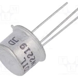 Transístor: Npn, Bipolar, 40v, 0,8a, 0,8/3w, To39.