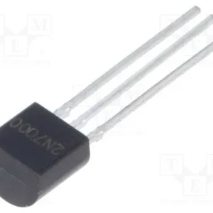 Transístor: N-Mosfet, Unipolar, 60v, 0,2a, 0,35w,.
