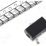 Transístor: N-Mosfet, Unipolar, 60v, 0,34a, 0,33w.