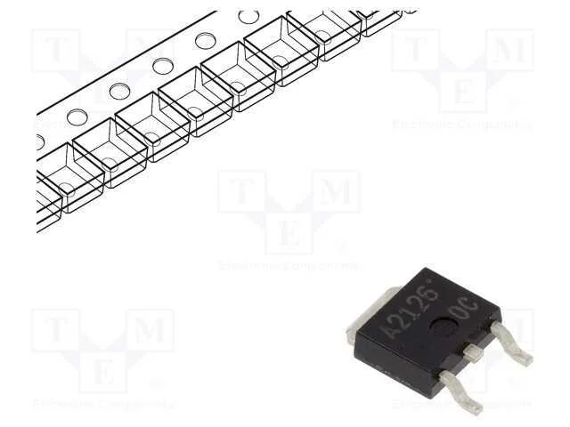 Transístor: Pnp, Bipolar, 50v, 3a, 0,8w, To252