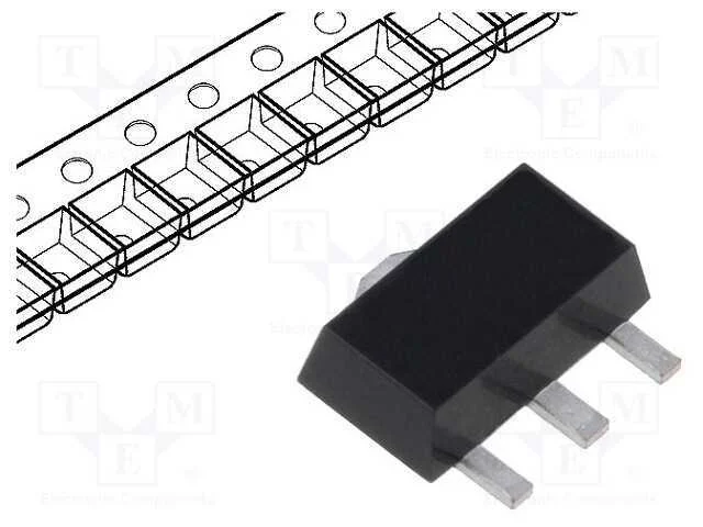 Transístor: N-Mosfet, Unipolar, Rf, 20v, 1a, 3w, .