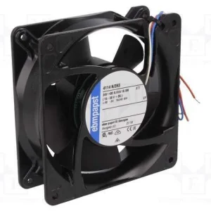 Ventilador: Dc, Transversal, 24vdc, 119x119x38mm,.