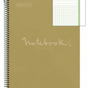 Caderno 100% Reciclado Nb-1 A4 80 Páginas Ecoverde