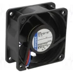 Ventilador: Dc, Transversal, 12vdc, 60x60x25mm, 2.