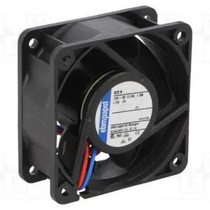 Ventilador: Dc, Transversal, 12vdc, 60x60x25mm, 4.