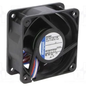 Ventilador: Dc, Transversal, 24vdc, 60x60x25mm, 6.