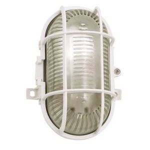 Aplique Oval Vidro E27 M.60w Br Turtle-B