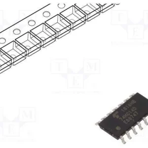 Ic: Digital, Not, Ch: 6, C²mos, Smd, So14, 2÷6vdc.