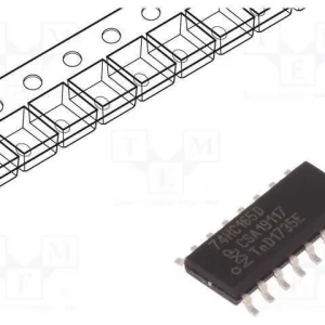 Ic: Digital, Cmos, Smd, So16, 2÷6vdc, Hc, -40÷125.