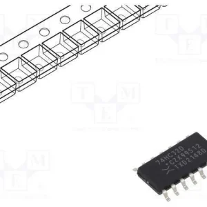 Ic: Digital, Or, Ch: 4, In: 2, Cmos, Smd, So14, 2.