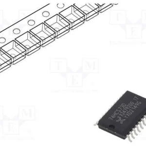 Ic: Digital, Fecho D, Ch: 8, In: 1, Cmos, 2÷6vdc,.