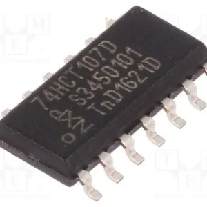 Ic: Digital, Flip-Flop Jk, Ch: 2, In: 4, Cmos,Ttl.