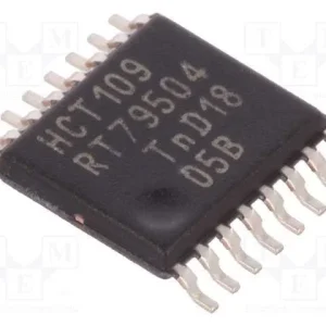 Ic: Digital, Flip-Flop Jk, Ch: 2, In: 5, Cmos,Ttl.