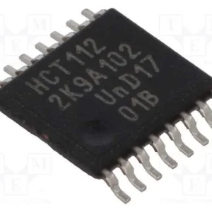 Ic: Digital, Flip-Flop Jk, Ch: 2, In: 5, Cmos,Ttl.