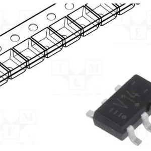 Ic: Digital, Not, Ch: 2, Cmos,Ttl, Smd, Tsop6, Mi.