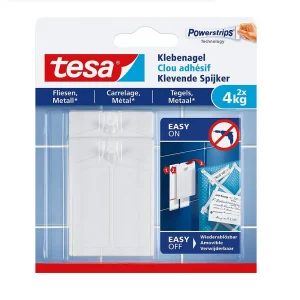 Prego Adesivo 1x2 Tesa 4kg para Ladrilhos