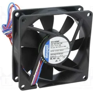 Ventilador: Dc, Transversal, 12vdc, 80x80x25mm, 7.