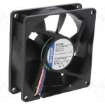 Ventilador: Dc, Transversal, 12vdc, 80x80x25mm, 7.