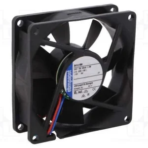 Ventilador: Dc, Transversal, 24vdc, 80x80x25mm, 5.