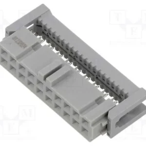 Ficha, Idc, Fêmea, Pin: 20, Idc, para Fita, 1,27m.